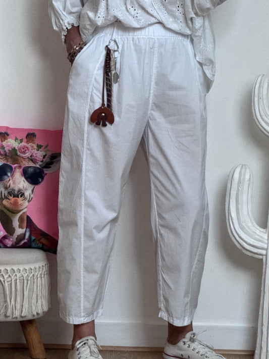 Pantalon blanc balloon TU 36/42