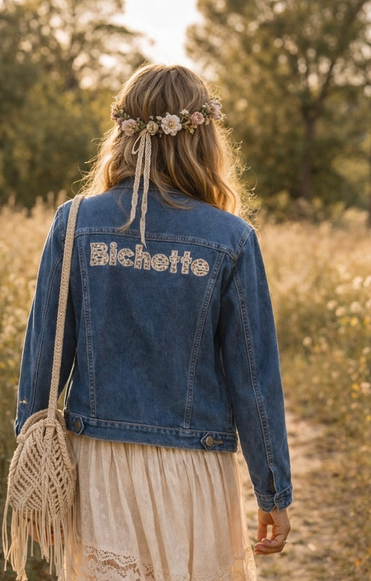 Blouson jeans bichette femmes du S au XL