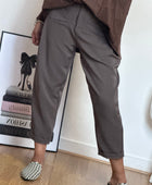 Pantalon Gabriel taupe TU 36/42
