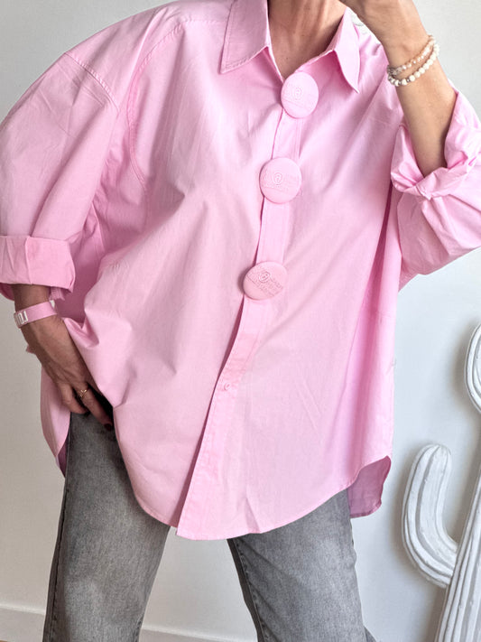 Chemise Capucine rose