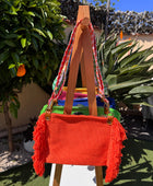 Sac bohème orange