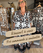 Robe Emma version longue noire TU 40/48