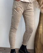Pantalon velours beige