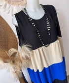 Robe Sidonie bleu TU 48/52