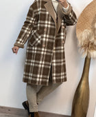 Manteau réversible beige