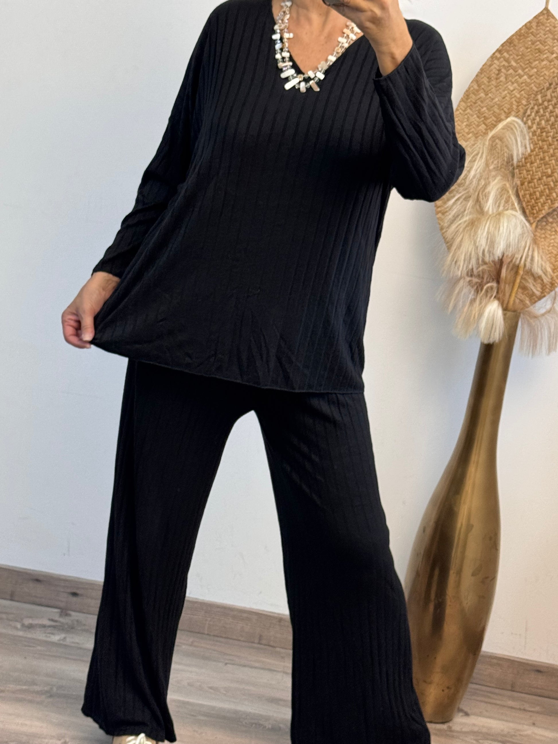 Ensemble cocooning noir TU 40/48