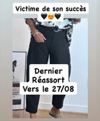 Pantalon Gabriel noir TU 36/42