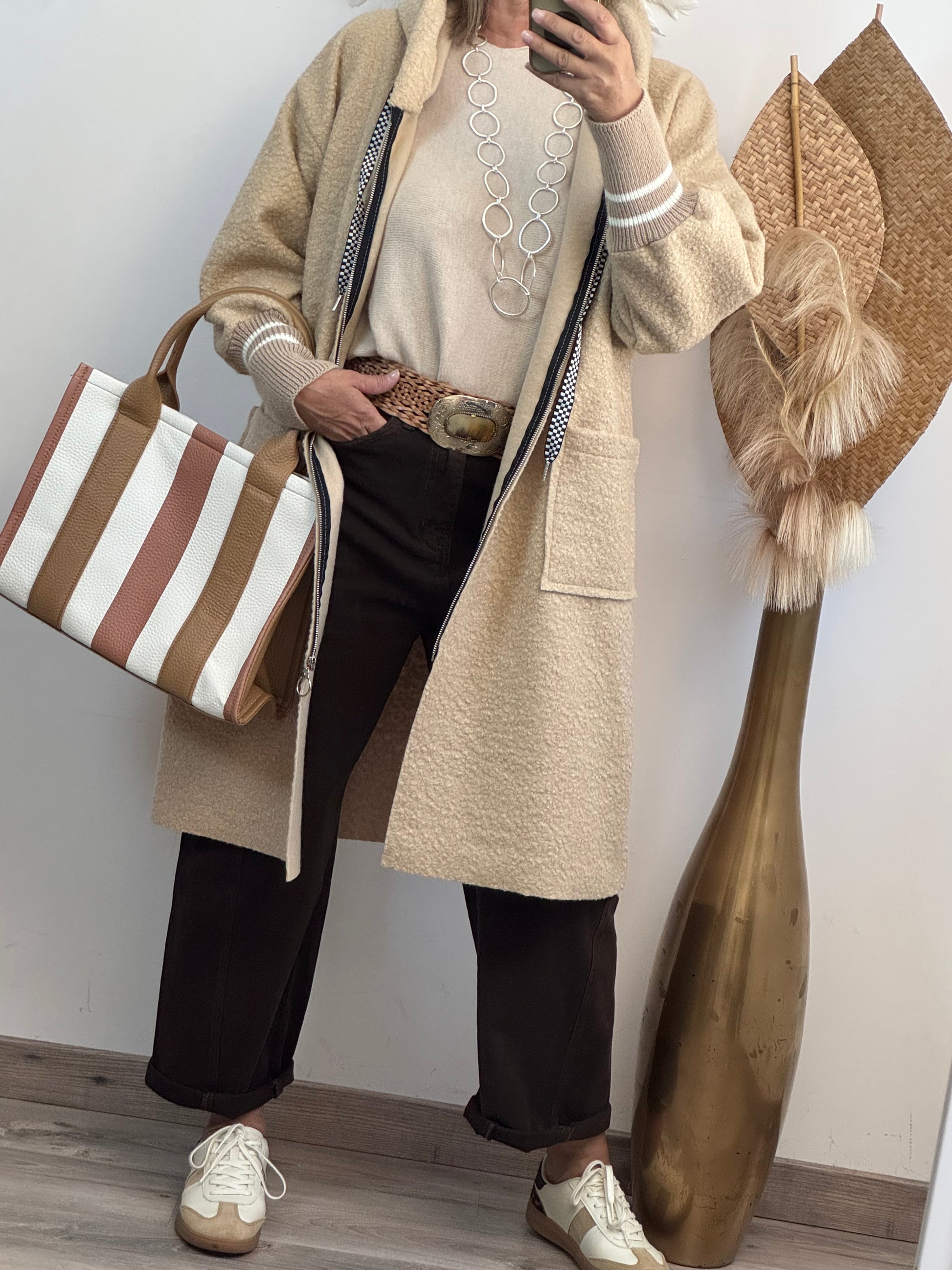 Sac rétro camel