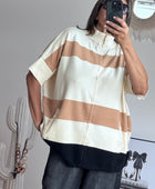 Pull Romy crème jolie forme
