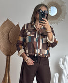 Veste Ambre marron