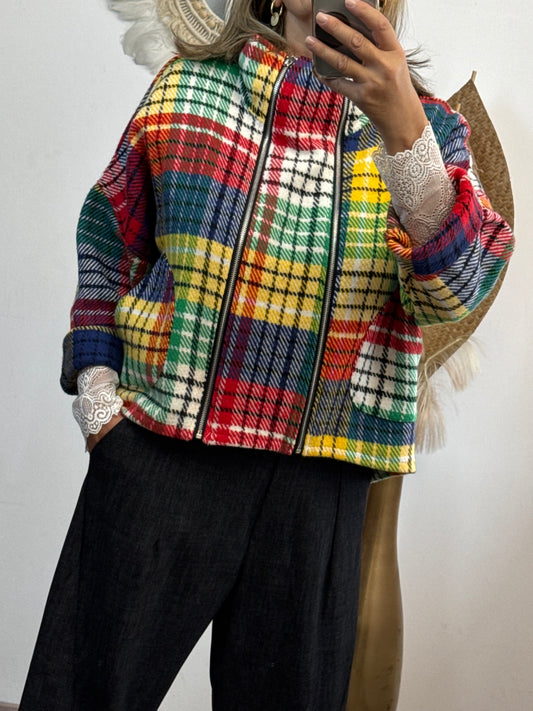 Veste multicolore