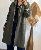 Manteau Octave kaki