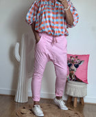 Pantalon saroual rose OK!