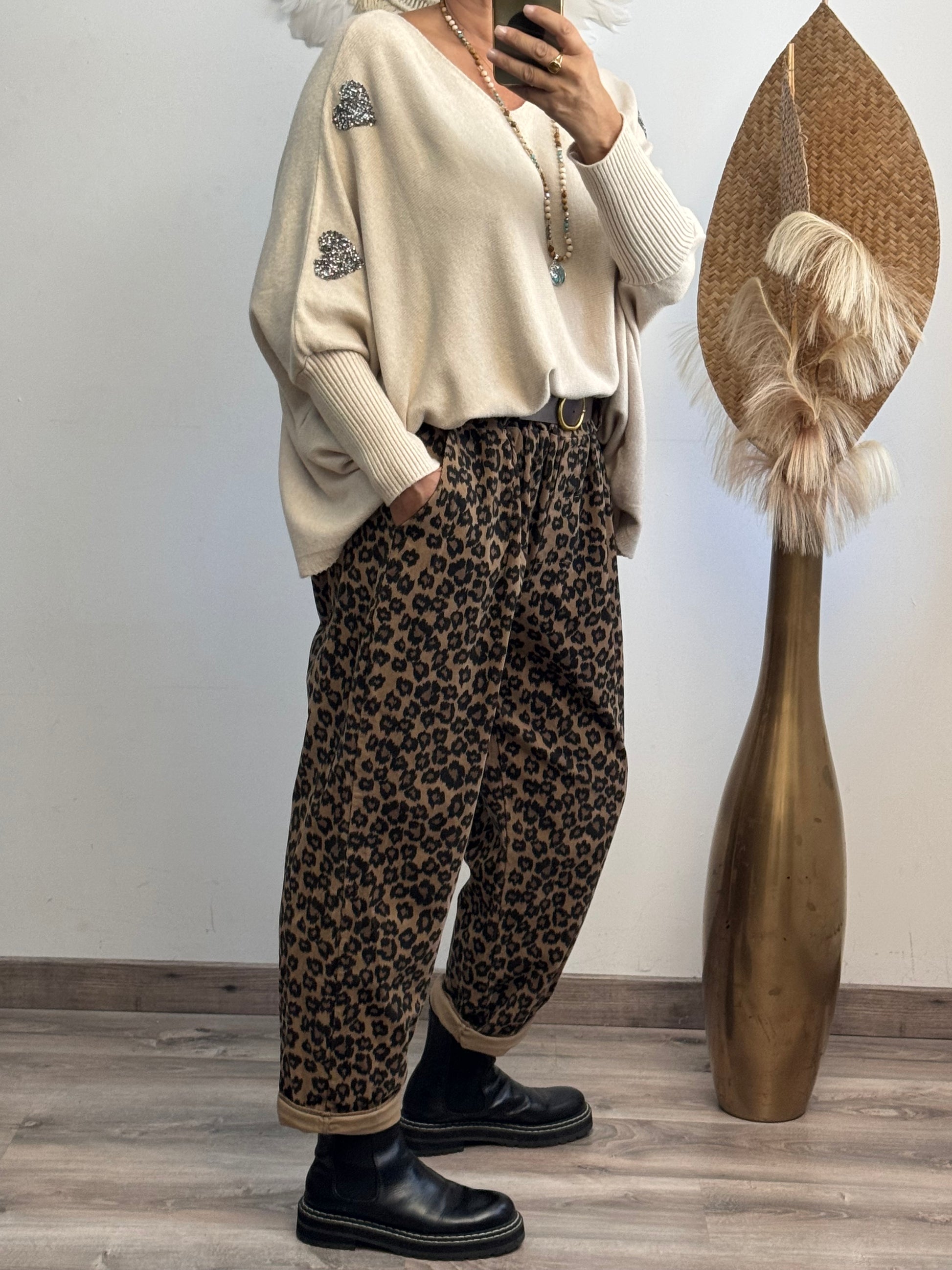 Pantalon Tiago beige