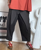 Pantalon Alan marron fines rayures TU 38/48