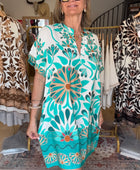 Robe Emma turquoise