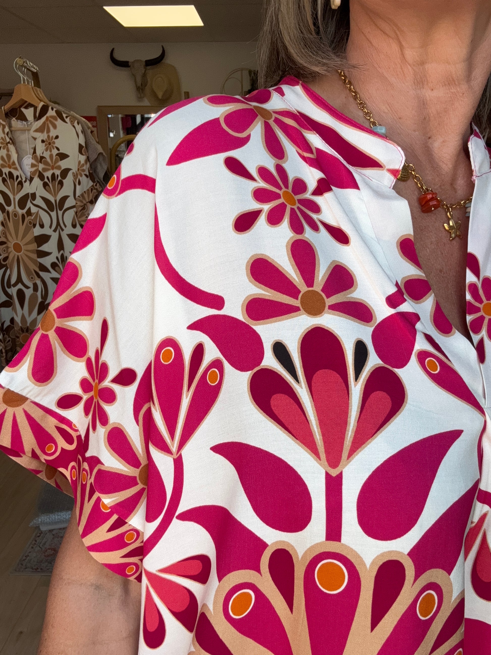 Robe Emma fuchsia