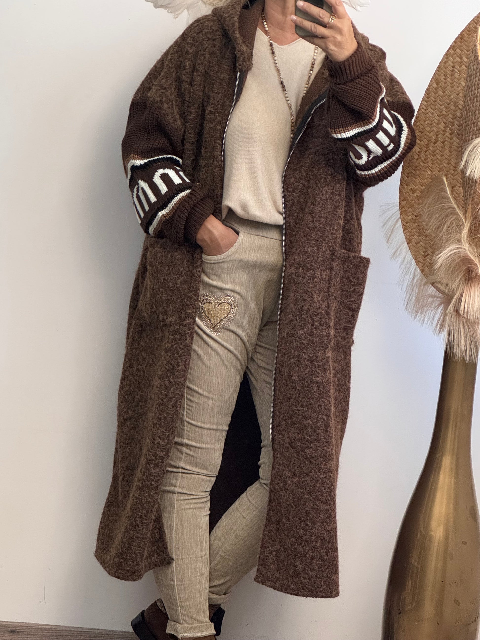 Manteau Esteban marron