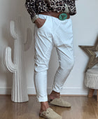 Pantalon saroual blanc OK !