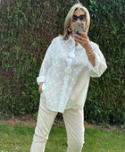 Chemise Nina broderie blanche