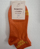 Socquettes paillettes la vie en rose
