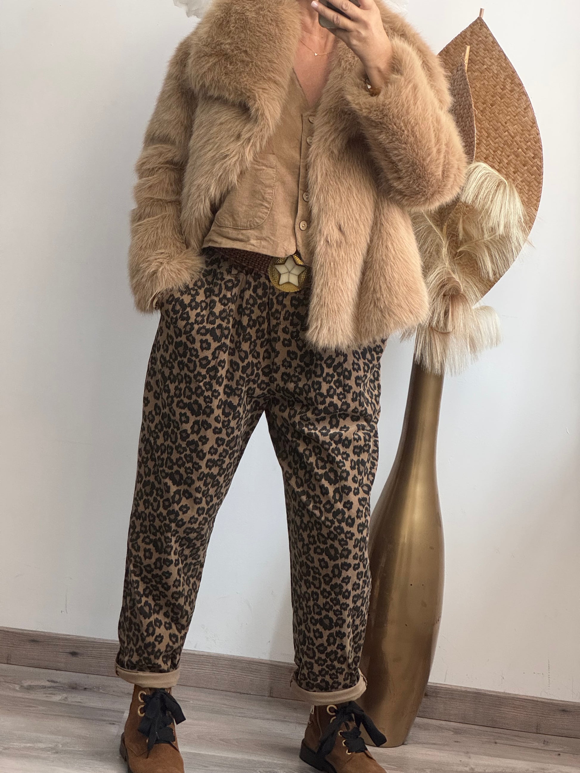 Pantalon Tiago beige