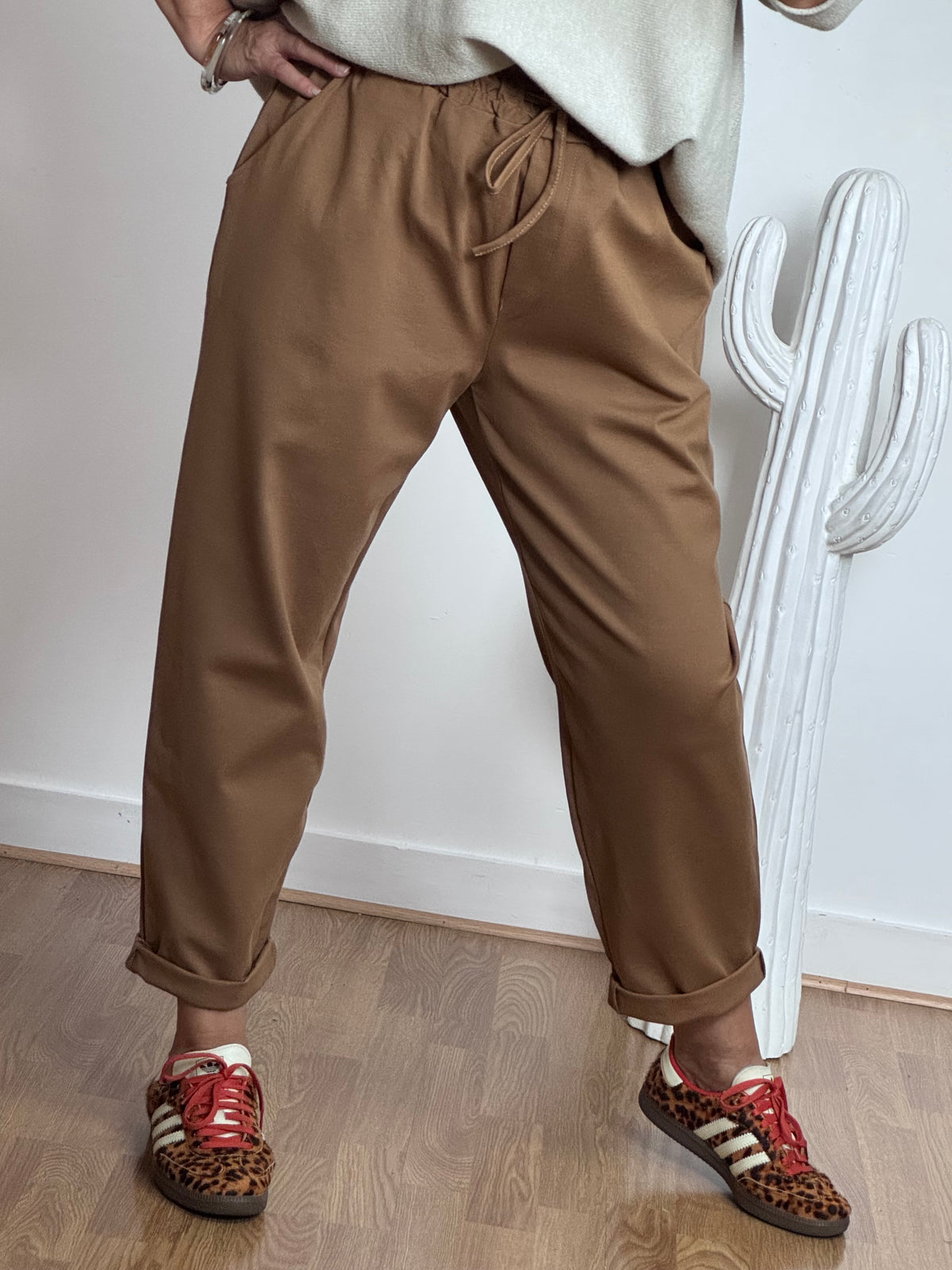 Pantalon Charly camel TU 42/50
