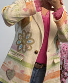 Veste blazer love et œil