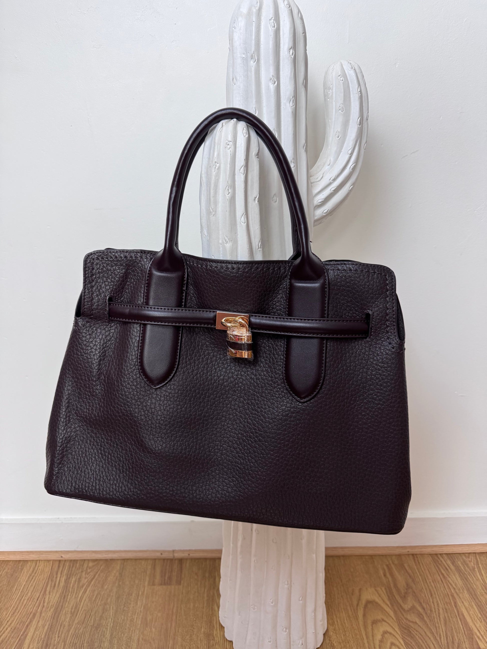 Sac à main marron