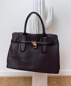 Sac à main marron