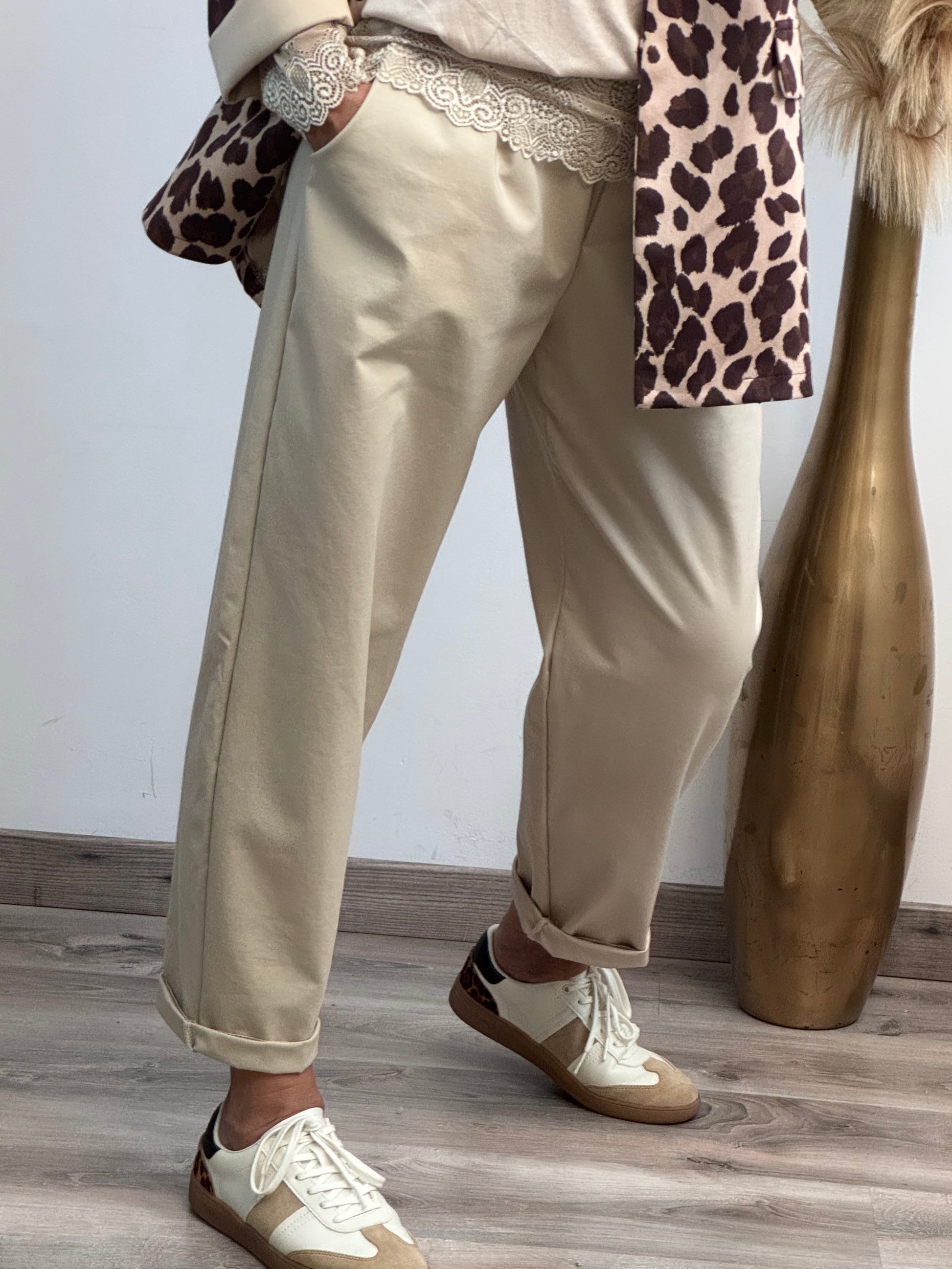 Pantalon Sacha beige TU 42/50