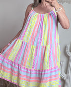 Robe d’été fond bleu