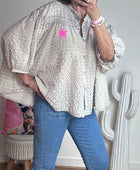 Chemise iconic beige