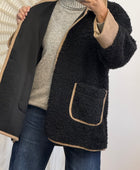 Veste épaisse noire TU 44/50