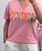 Teeshirt rose X🧡X🧡