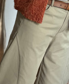 Pantalon balloon beige