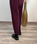 Pantalon Sacha lie de vin 42/50