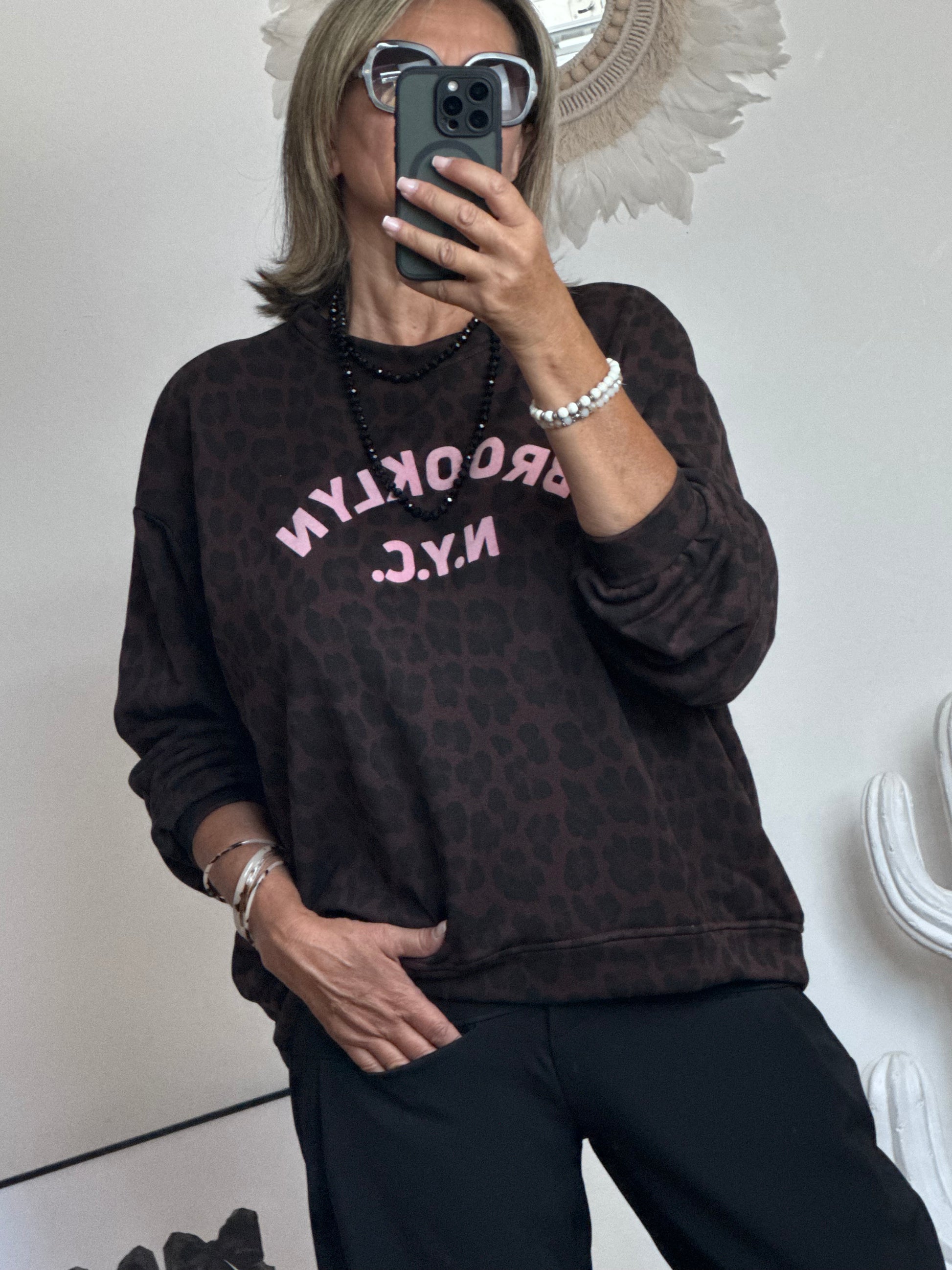 Sweat-shirt Léo Brooklin TU 38/48