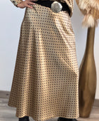Ensemble jupe et chemise pois plusieurs tailles
