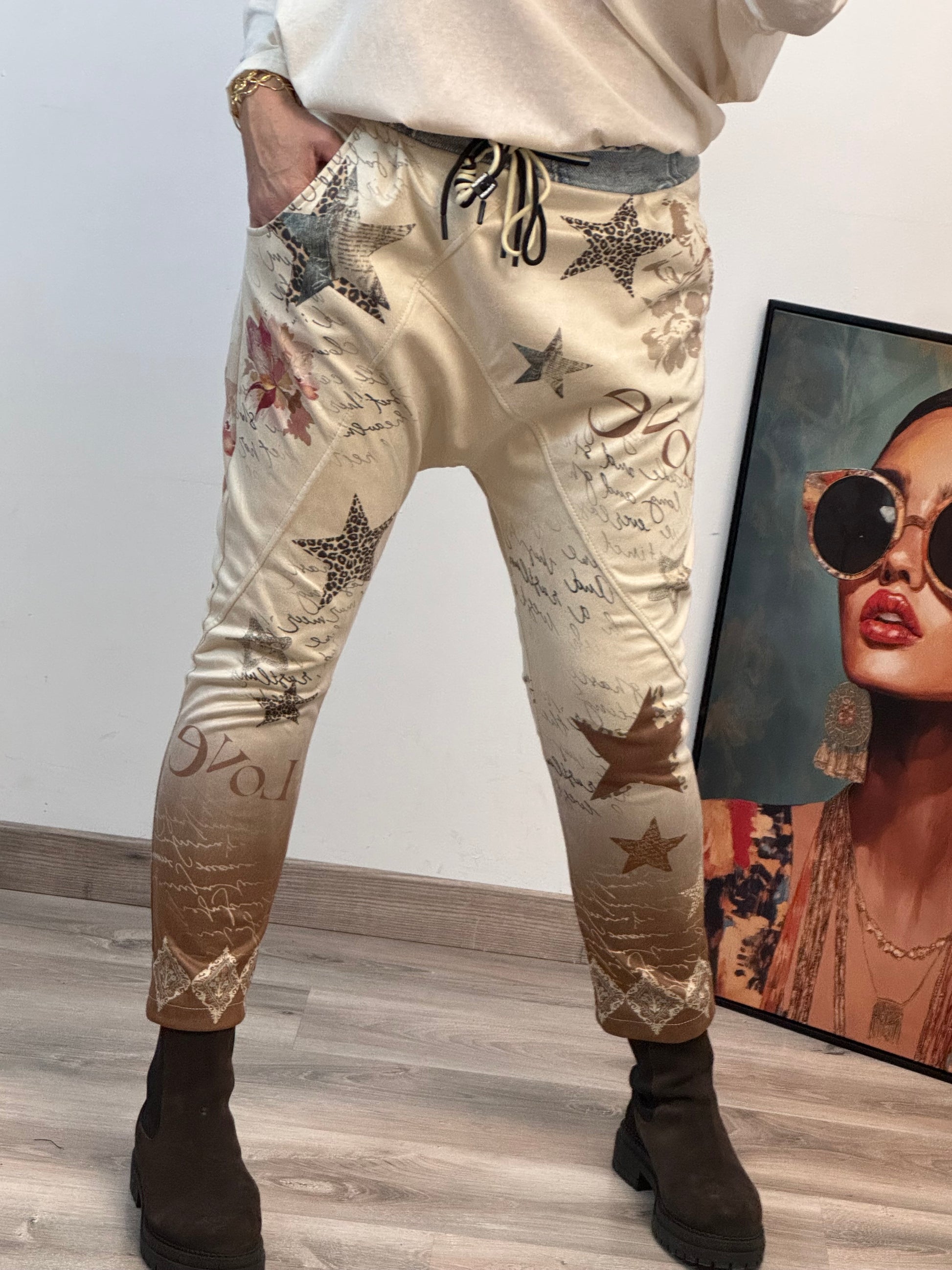 Pantalon étoile love TU 36/42