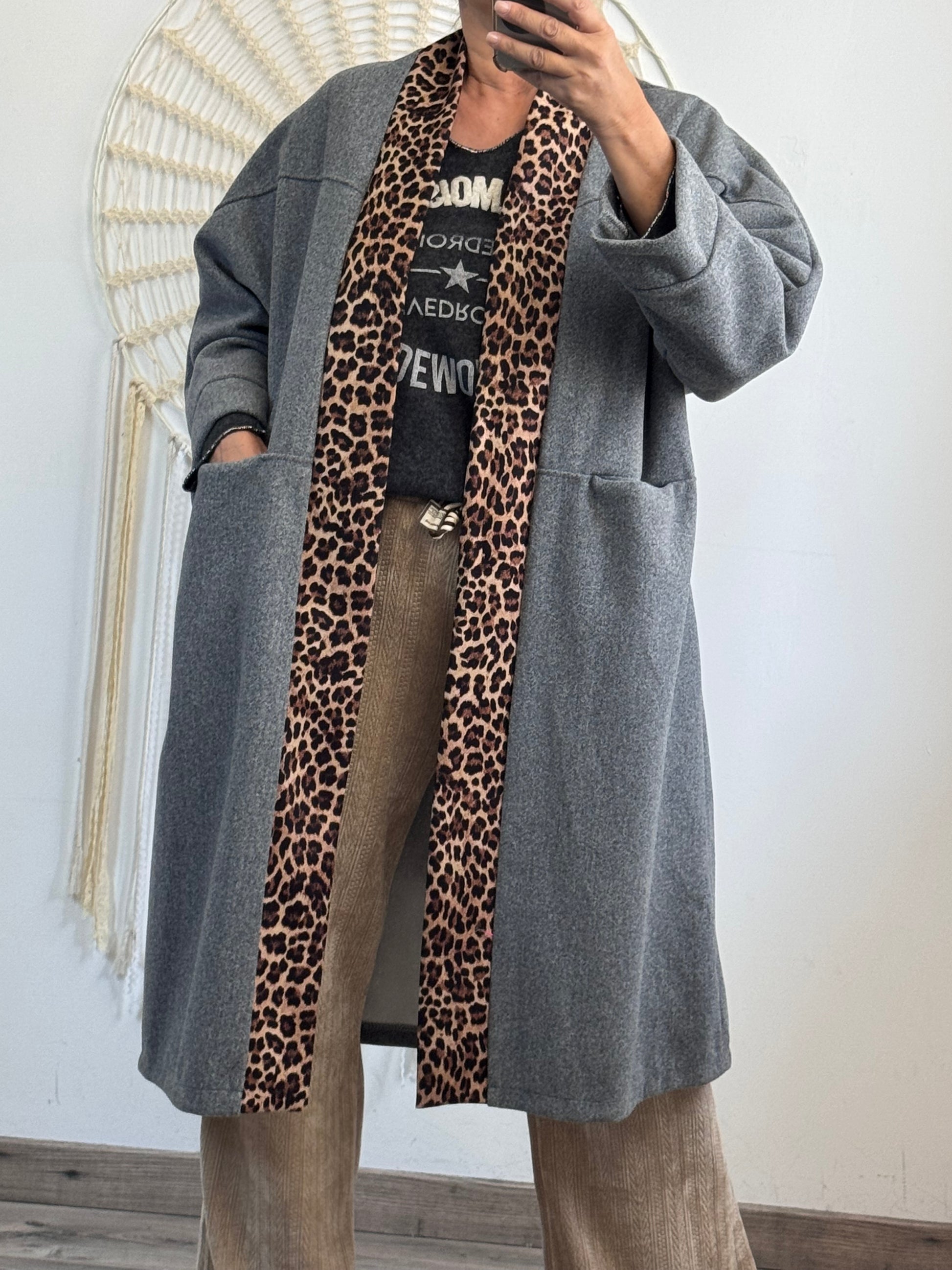 Manteau gris Léo TU 44/50