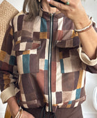 Veste Ambre marron