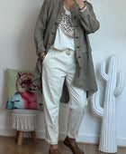 Pantalon crème confort TU 40/48