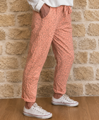 Pantalon confort Léo abricot TU 42/48