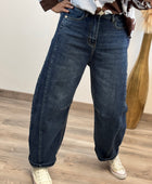 Jeans balloon bleu