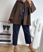Veste style Kennedy marron TU 40/50