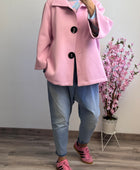 Veste évasée rose TU 42/50