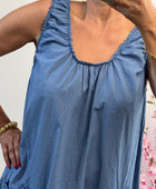 Robe d’été bleue