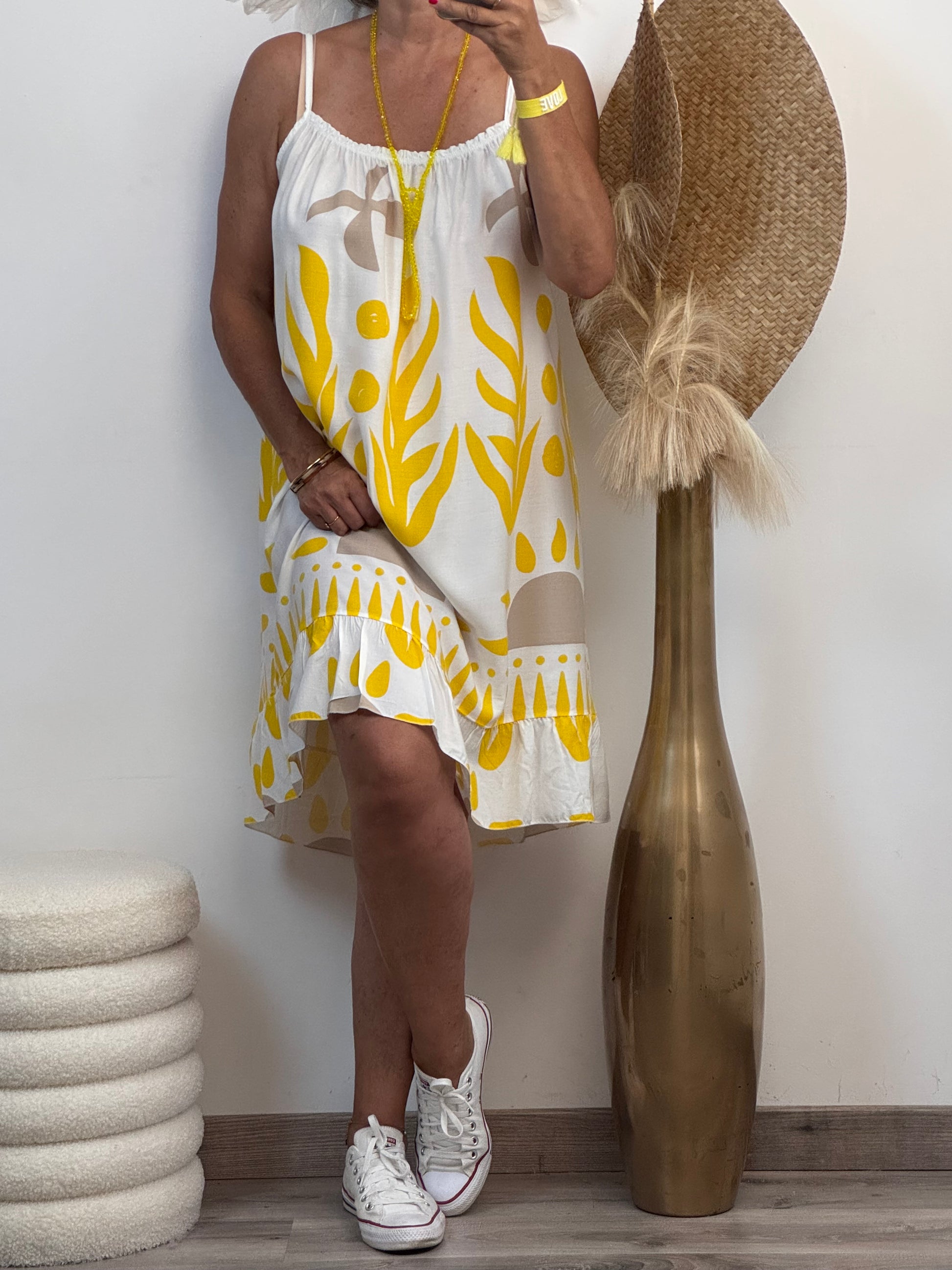 Robe d’été Ninon jaune