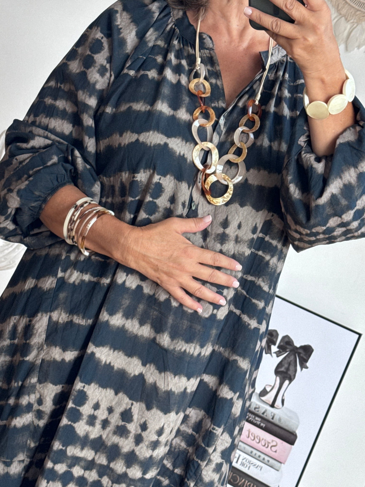 Robe bohème tie and dye Bantidas From Marseille